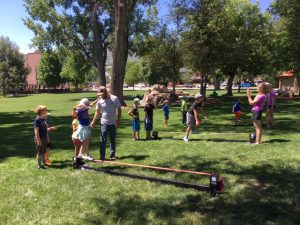 Colorado Academy Summer Camp lawn games