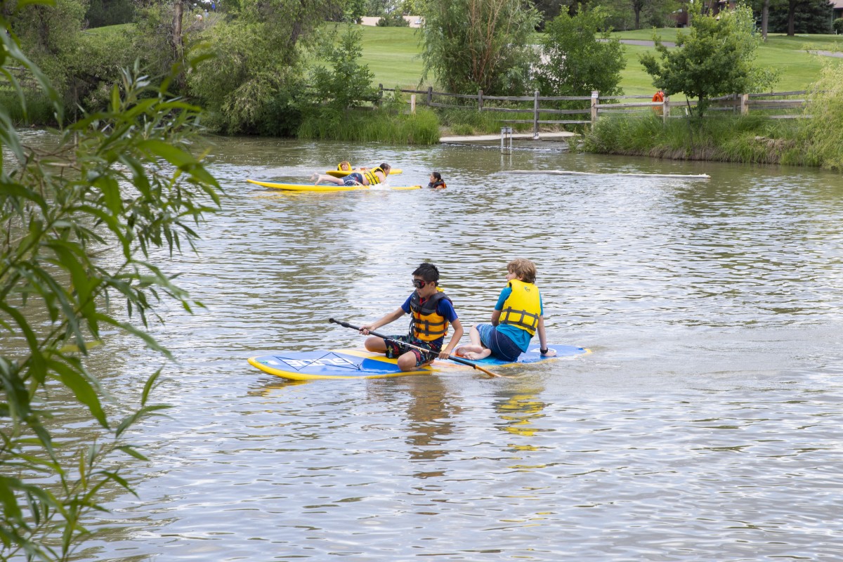 Blue.Week4.Paddleboard Denver Summer Camps Colorado Academy